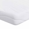 vidaXL Matratze Mittel 80 x 200 cm Wei&szlig;