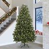 vidaXL K&uuml;nstlicher Weihnachtsbaum Gr&uuml;n 300 cm PVC und Metall