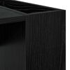 vidaXL Couchtisch Schwarz Eichen-Optik 95 x 50 x 34 cm Holzwerkstoff