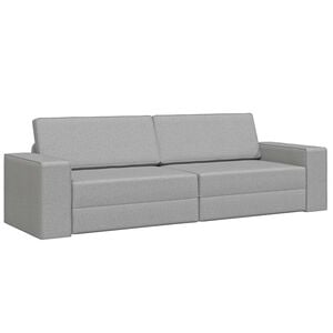 vidaXL Schlafsofa 200cm Wolkengrau Stoff