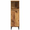 vidaXL Badschrank Altholz-Optik 30x30x100 cm Holzwerkstoff
