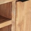 vidaXL TV-Schrank 120x30x42 cm Akazie Massivholz mit Naturkanten