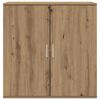 vidaXL Sideboard Artisan-Eiche 79 x 38 x 80 cm Holzwerkstoff