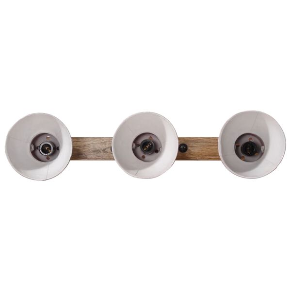 vidaXL Wandleuchte 25 W Rot 65x25 cm E27