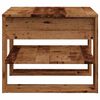 vidaXL Couchtisch Altholz-Optik 55,5x55x45 cm Holzwerkstoff
