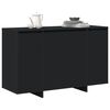 vidaXL Sideboard Schwarz 120 x 41 x 75 cm Holzwerkstoff