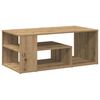 vidaXL Couchtisch Artisan-Eiche 100x50x40 cm Holzwerkstoff