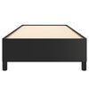 vidaXL Bettgestell Schwarz 80x200 cm Kunstleder