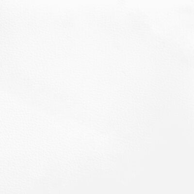 vidaXL Boxspringbett mit Matratze & LED Weiß 140x200 cm Kunstleder