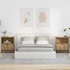 vidaXL Nachttisch 2 pcs Artisan-Eiche 49 x 36 x 61 cm Holzwerkstoff