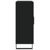 vidaXL Sideboard Schwarz 69,5x34x90 cm Holzwerkstoff