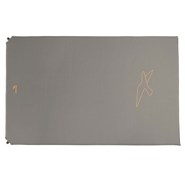 Easy Camp Aufblasbare Isomatte Siesta Doppel 5 cm Grau