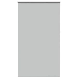 vidaXL Verdunkelungsrollo Hellgrau 125x210cm Stoffbreite 121,6cm