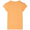 Kinder-T-Shirt Hellorange 104