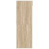 vidaXL Waschmaschinen-Schrank Sonoma 67,5 x 68 x 200 cm Holzwerkstoff