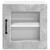 vidaXL K&uuml;chenschrank 2 pcs Beton Grau 40 x 31 x 40 cm Holzwerkstoff