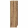 vidaXL Schuhschrank Artisan-Eiche 100,5 x 28 x 100 cm Holzwerkstoff