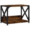 vidaXL Druckerst&auml;nder 2 Ablagen R&auml;uchereiche 44x26x31,5 cm
