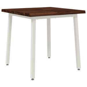 vidaXL Live Edge Esstisch 60 x 55 x 75 cm Massivholz Akazie