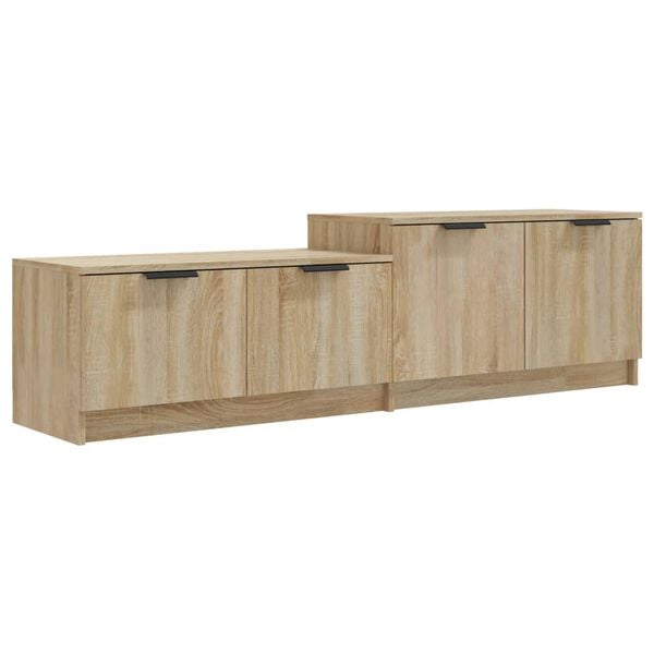 vidaXL TV-Schrank Sonoma-Eiche 158,5x36x45 cm Holzwerkstoff
