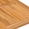 vidaXL 5-tlg. Garten-Essgruppe Klappbar Massivholz Teak