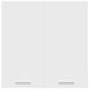 vidaXL Hängeschrank Lyon Hochglanz-Weiß 60x31x60 cm Holzwerkstoff