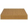 vidaXL Wandregal 2 pcs Beige 23 x 23,5 x 4 cm Holzwerkstoff