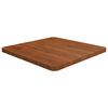 vidaXL Tischplatte Quadratisch Dunkelbraun 50x50x2,5cm Eiche Behandelt