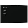 vidaXL Magnettafel Wandmontage Schwarz 100x60 cm&nbsp; Hartglas
