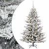 vidaXL K&uuml;nstlicher Weihnachtsbaum mit Weihnachtskugel 150 cm 150 LEDs
