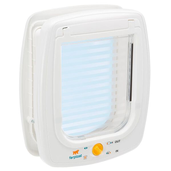 Ferplast 4-Wege Manuelle Katzenklappe Swing 9 SET Wei&szlig; 72105011