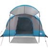 vidaXL Tunnel-Familienzelt 8 Personen Blau Wasserdicht