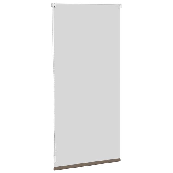 vidaXL Verdunkelungsrollo 44,4 x 100 cm, Stoffbreite 40 cm, Kaffeebraun