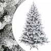 vidaXL K&uuml;nstlicher klappbarer Weihnachtsbaum 120 cm PVC und Metall
