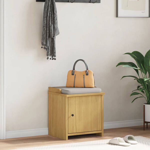 vidaXL Flurbank SANDNES 45x40x50 cm Massivholz Kiefer