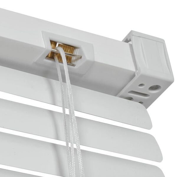 vidaXL Fensterjalousien Aluminium 80x160 cm Wei&szlig;