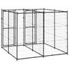 vidaXL Outdoor-Hundezwinger Stahl 4,84 m²
