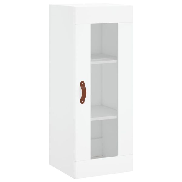 vidaXL Wandschrank Wei&szlig; 34,5x34x90 cm