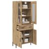 vidaXL Highboard Artisan-Eiche 69,5 x 34 x 180 cm Holzwerkstoff