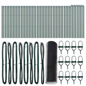 vidaXL Zaunpfosten Grau