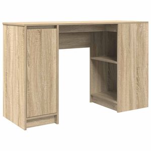 vidaXL Schreibtisch Sonoma-Eiche 120x42x76 cm Holzwerkstoff