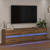 vidaXL TV-Einheiten 2 pcs Artisan-Eiche 180 x 34 x 50 cm Holzwerkstoff