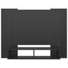 vidaXL TV-Wandschrank Hochglanz-Grau 120x23,5x90 cm Holzwerkstoff