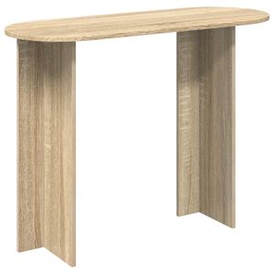 vidaXL Konsolentisch Sonoma-Eiche 100 x 39,5 x 75 cm Holzwerkstoff