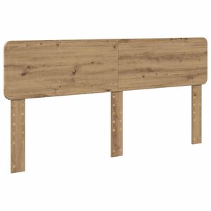 vidaXL Kopfteil Artisan-Eiche Holzwerkstoff