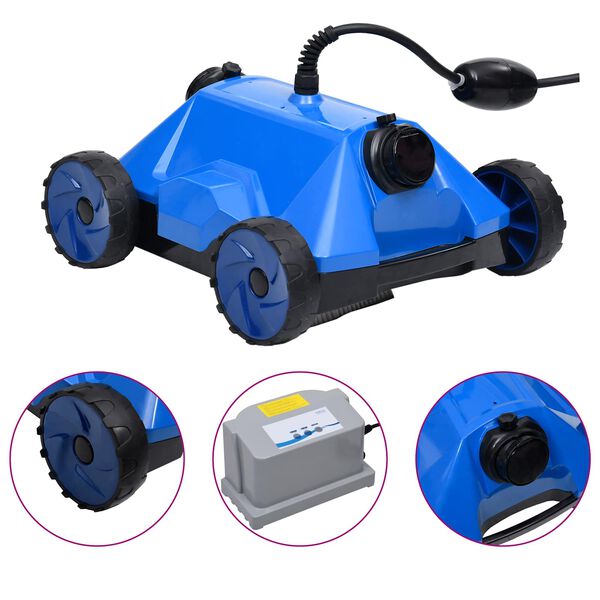 vidaXL Poolreinigung Blau 48 x 46 x 31.5 cm Kunststoff