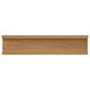 vidaXL Wandregal mit Regal 4 pcs Braun 40 x 9 x 3 cm Holzwerkstoff