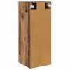 vidaXL Wandschrank Altholz 34,5 x 34 x 90 cm Holzwerkstoff