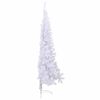 vidaXL K&uuml;nstlicher Weihnachtsbaum Wei&szlig; 180 cm PVC und Stahl