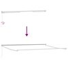 vidaXL Einziehbare Markise Mehrfarbig 400 &times; 300 cm